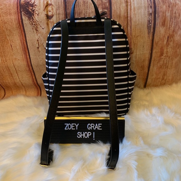 Kate Spade Striped Backpack and wallet - Picture 7 of 8